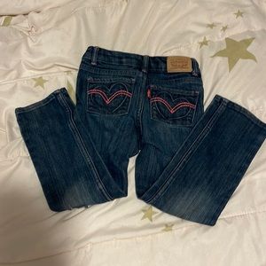 Girls Levi jeans